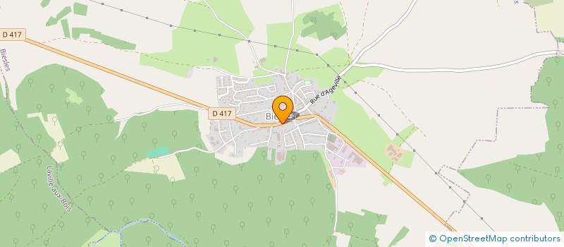 localisation de l'entreprise EARL LABELPOULE à BIESLES