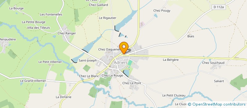 localisation de l'entreprise EARL LABROUSSE  MOUTERRE-SUR-BLOURDE