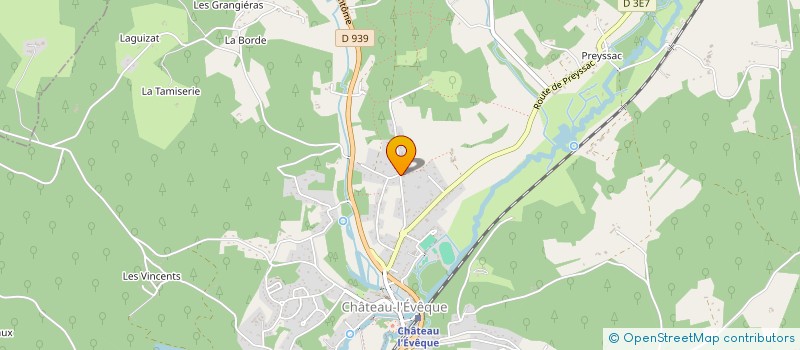 localisation de l'entreprise EARL LABRUE  BRANTOME EN PERIGORD