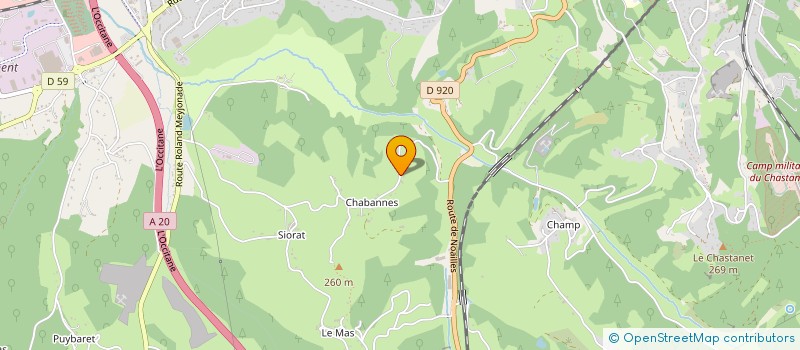 localisation de l'entreprise EARL LACOSTE  BRIVE-LA-GAILLARDE