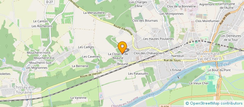 localisation de l'entreprise EARL LACOUR  SAINT-GEORGES-SUR-CHER