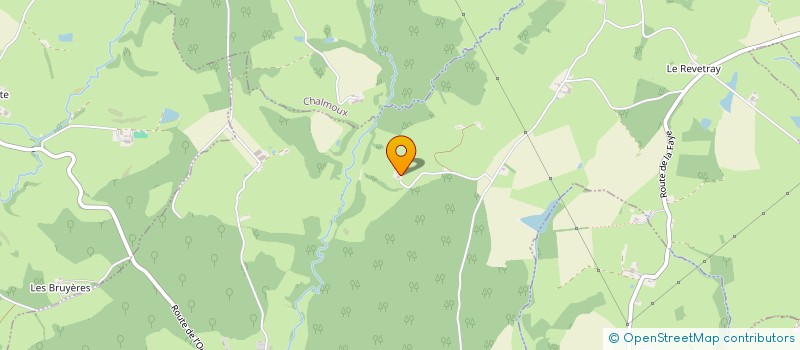 localisation de l'entreprise EARL LACROIX ISABELLE  PARAY-LE-MONIAL