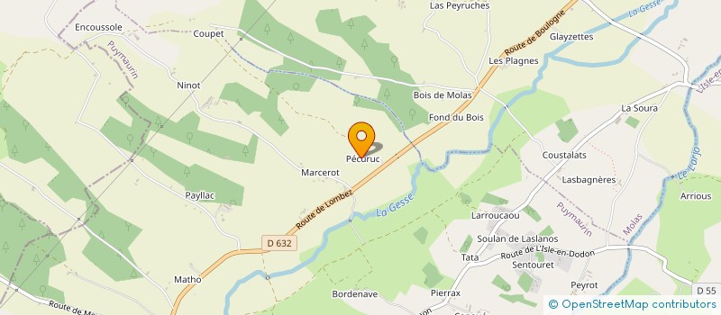localisation de l'entreprise EARL LAFFONT DANIEL à PUYMAURIN