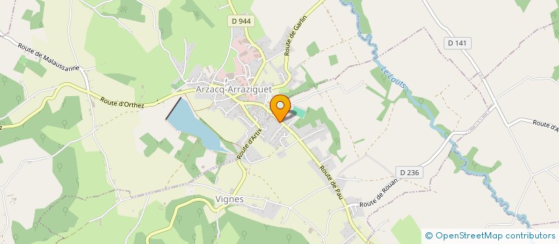 localisation de l'entreprise EARL LAFOUNTA à VIGNES