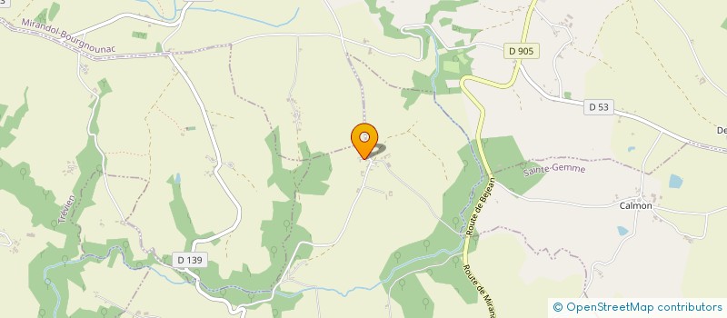 localisation de l'entreprise EARL LAGARRIGUE à MONTIRAT