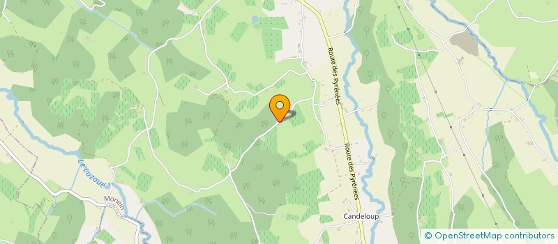 localisation de l'entreprise EARL LAGRAVE à MONEIN