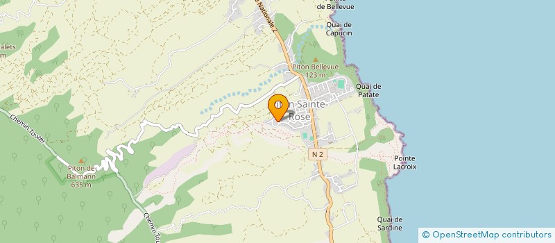 localisation de l'entreprise EARL LAHA  SAINTE-ROSE