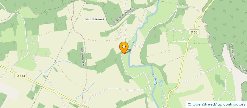 localisation de l'entreprise EARL LAINE FRANCK  MESNIL-EN-OUCHE