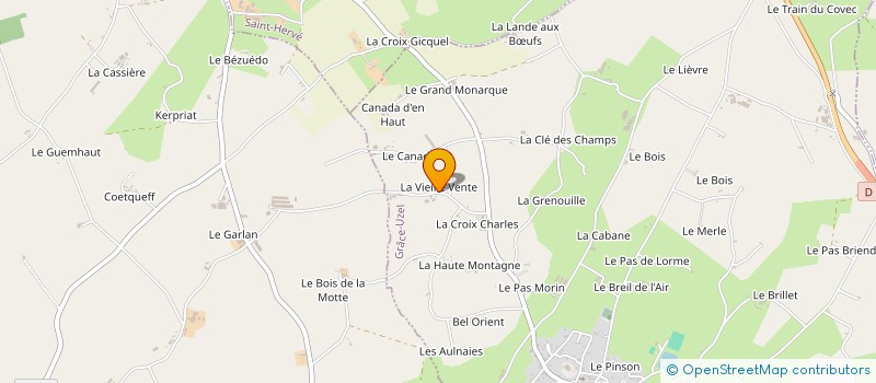 localisation de l'entreprise EARL LAINE LOIC à GRACE-UZEL