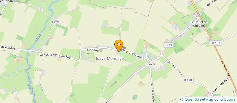 localisation de l'entreprise EARL LAIR  JUAYE-MONDAYE