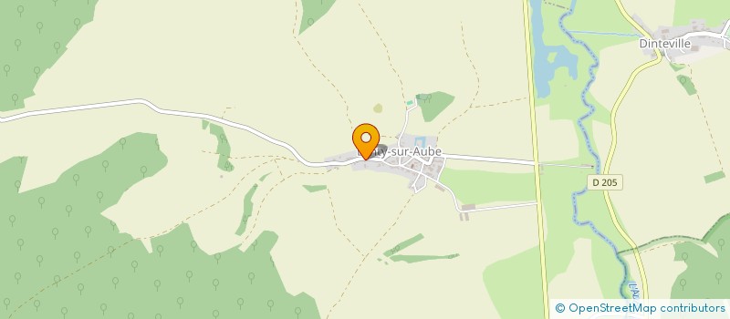 localisation de l'entreprise EARL LAISSUS à LANTY-SUR-AUBE