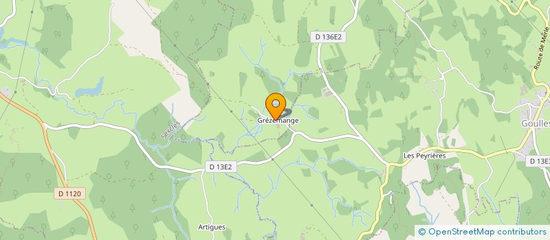 localisation de l'entreprise EARL LAJARRIGE à SAINT-BONNET-LES-TOURS-DE-MERLE