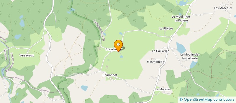 localisation de l'entreprise EARL LAJARTHE  LADIGNAC-LE-LONG