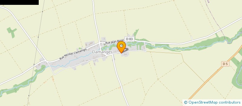 localisation de l'entreprise EARL LALLEMENT-LAZAREK  CLAMANGES