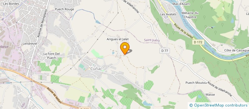 localisation de l'entreprise EARL LAMARESIE  PUYGOUZON