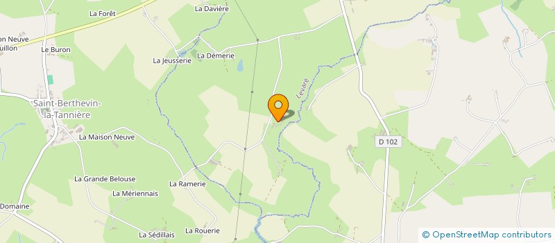 localisation de l'entreprise EARL LAMBERT à LEVARE