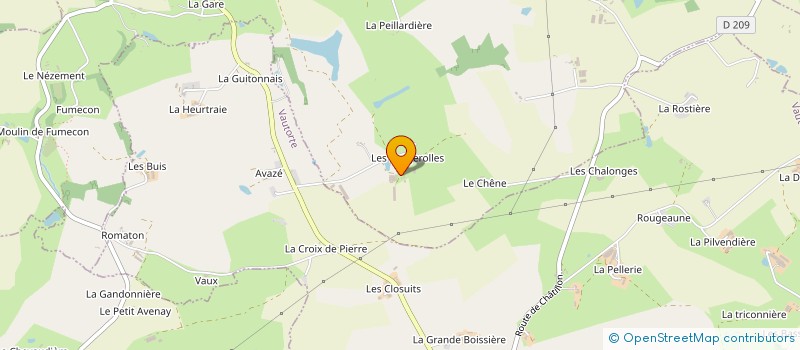 localisation de l'entreprise EARL LAMBERT à SAINT-DENIS-DE-GASTINES