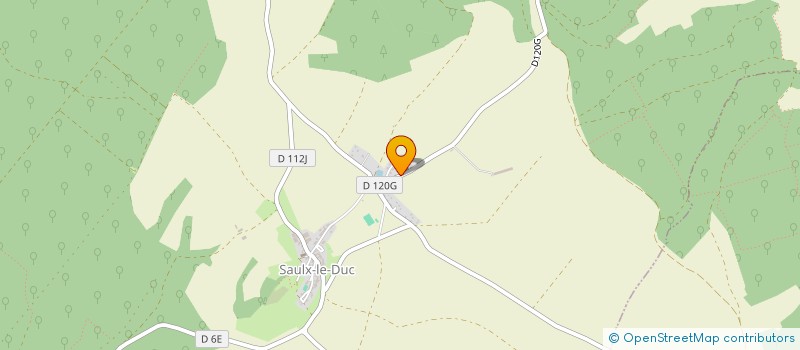 localisation de l'entreprise EARL LAMIRAL BRUNO  SAULX-LE-DUC