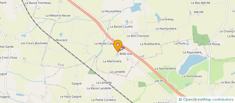 localisation de l'entreprise EARL LAMOUREUX  ESSE