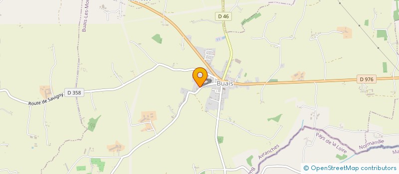 localisation de l'entreprise EARL LANDAIS à BUAIS-LES-MONTS