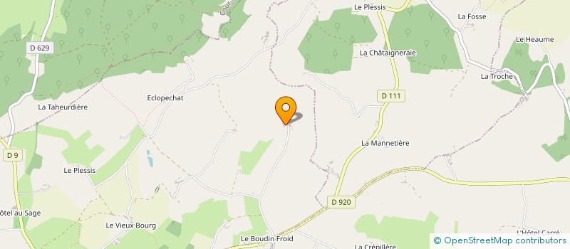 localisation de l'entreprise EARL LANDEMAINE à PERCHE-EN-NOCE