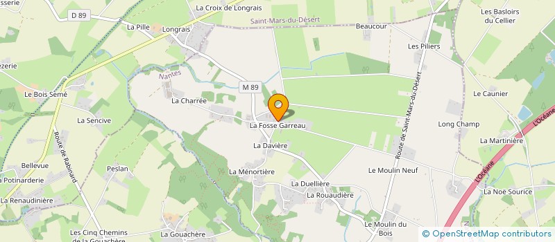 localisation de l'entreprise EARL LANDES DES EPINETTES à MAUVES-SUR-LOIRE