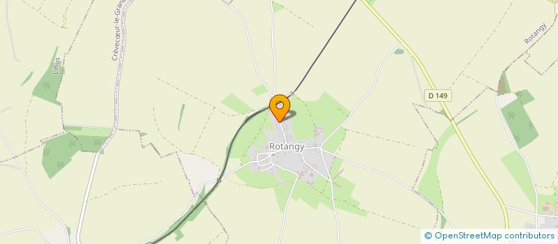 localisation de l'entreprise EARL LANGLET REGIS  ROTANGY