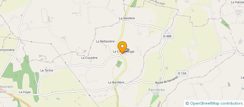 localisation de l'entreprise EARL LANGLOIS à BUAIS-LES-MONTS
