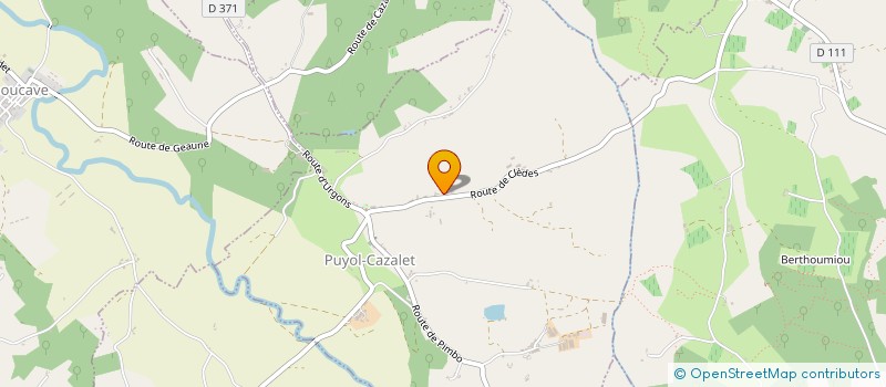 localisation de l'entreprise EARL LAOUQUE à BUANES