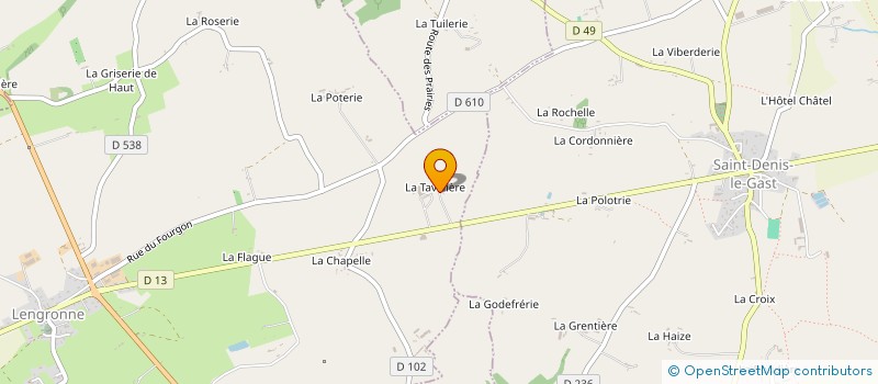 localisation de l'entreprise EARL LARA à LENGRONNE
