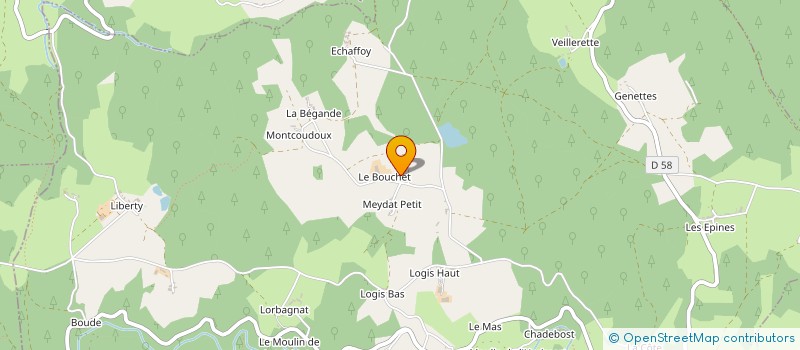 localisation de l'entreprise EARL LAROCHE SELECTION à CONDAT-LES-MONTBOISSIER