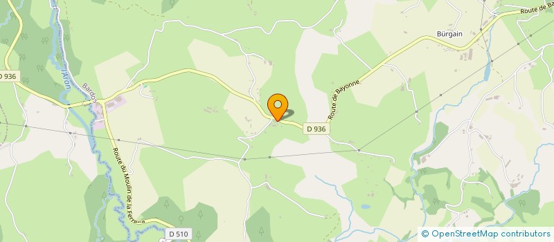 localisation de l'entreprise EARL LARRANDO  BARDOS