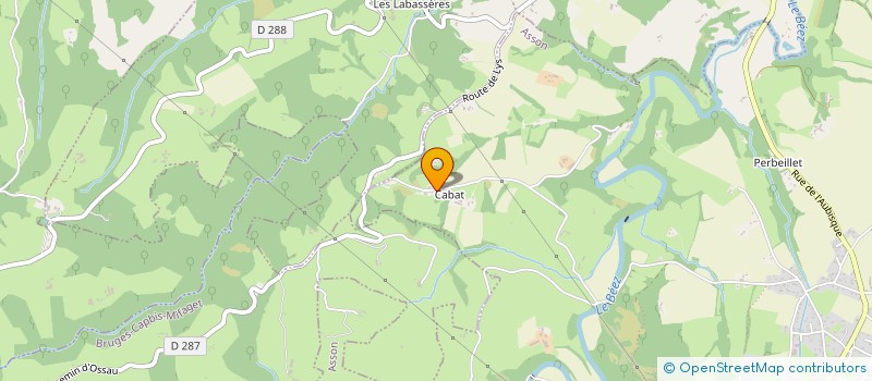 localisation de l'entreprise EARL LARRUHAT à ASSON