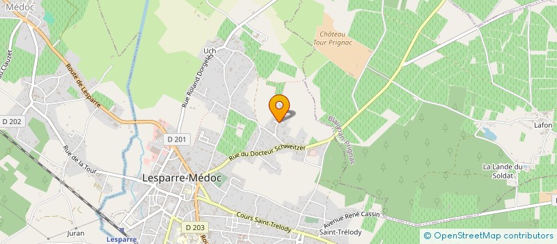 localisation de l'entreprise EARL LASSALLE ET FILS  VALEYRAC