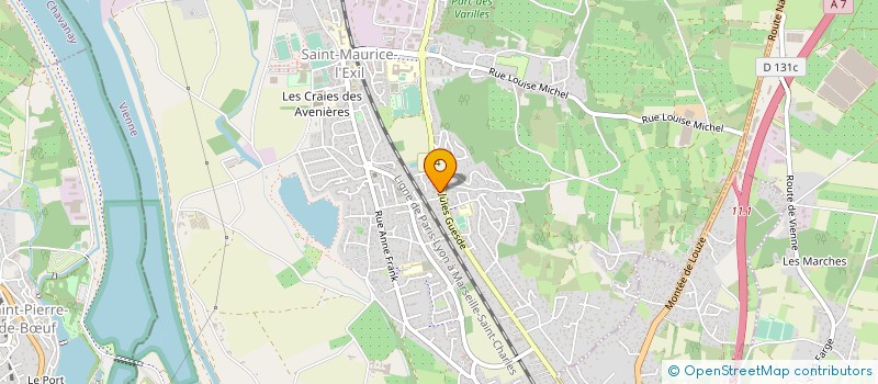 localisation de l'entreprise EARL LATTARD à SAINT-MAURICE-L'EXIL