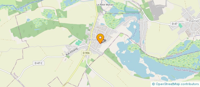 localisation de l'entreprise EARL LAUDE  LECLUSE