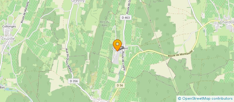 localisation de l'entreprise EARL LAUGERE ET FILS  CHARDONNAY