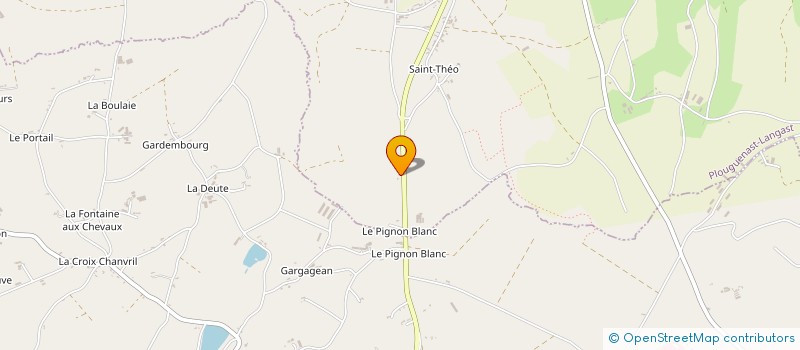 localisation de l'entreprise EARL LAUNAY ALLENO à PLOEUC-L'HERMITAGE
