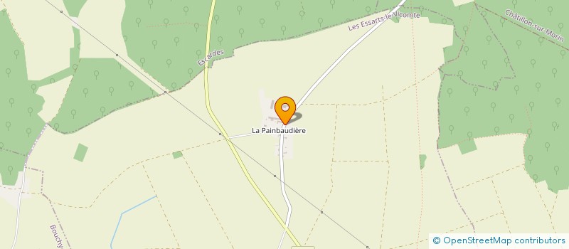 localisation de l'entreprise EARL LAUNEY à LES ESSARTS-LE-VICOMTE