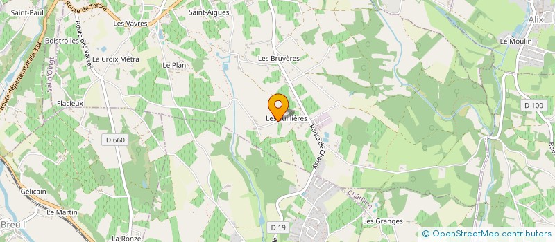 localisation de l'entreprise EARL LAURENCE ET LAURENT GAY  BAGNOLS