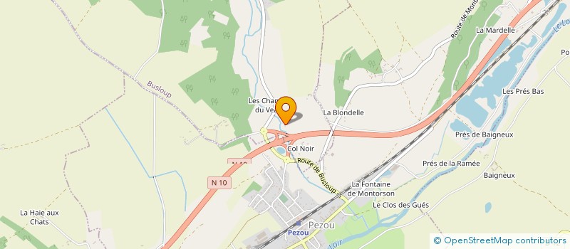 localisation de l'entreprise EARL LAURENCEAU à BUSLOUP