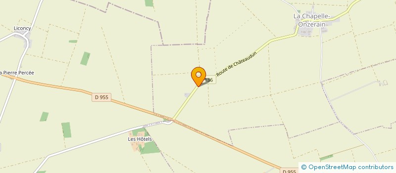 localisation de l'entreprise EARL LAURENT BOUCHER à LA CHAPELLE-ONZERAIN