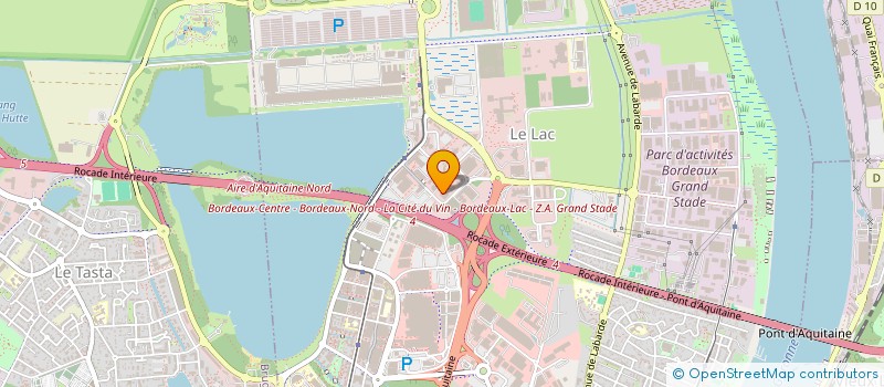 localisation de l'entreprise EARL LAURENT GAPENNE à BORDEAUX