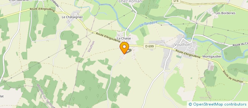 localisation de l'entreprise EARL LAURENT MAPAS à VOUTHON