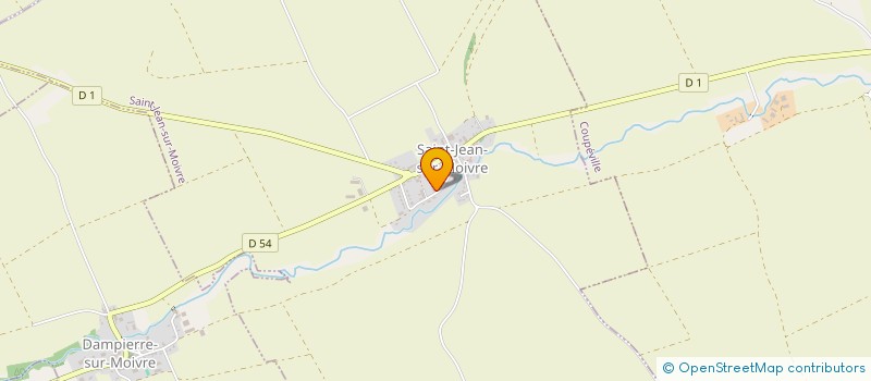 localisation de l'entreprise EARL LAURVAL  SAINT-JEAN-SUR-MOIVRE