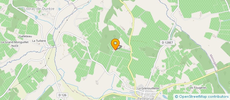 localisation de l'entreprise EARL LAVAUD PERE ET FILS  PELLEGRUE