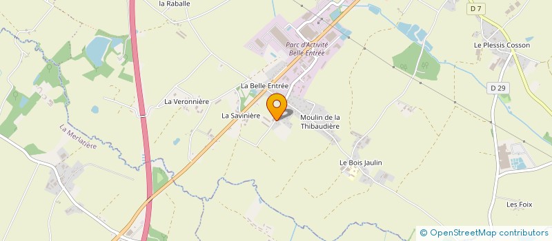 localisation de l'entreprise EARL LAVIGERME à ESSARTS-EN-BOCAGE