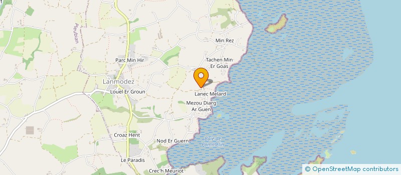 localisation de l'entreprise EARL LE BERRE LOGIOU  LANMODEZ