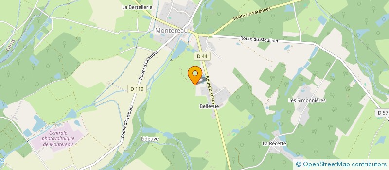 localisation de l'entreprise EARL LE BIGNON à LORRIS