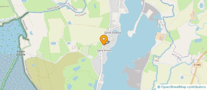 localisation de l'entreprise EARL LE BOIS DE CORROY à LE CROTOY